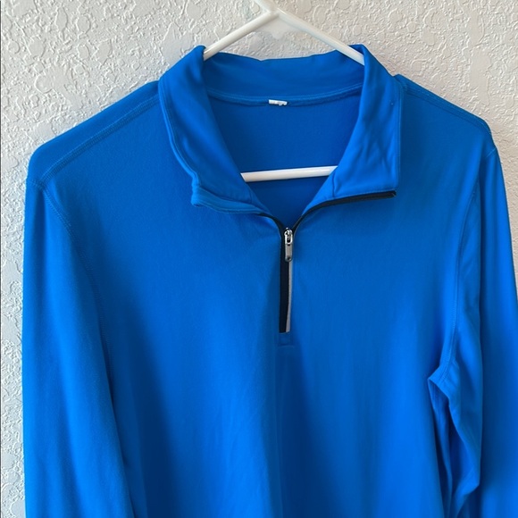 Lululemon Blue Pullover Quarter Zip - Picture 4 of 10